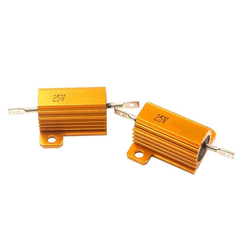 Mdurian 2 x 25 W 2 Ohm 5% Aluminium Casing
