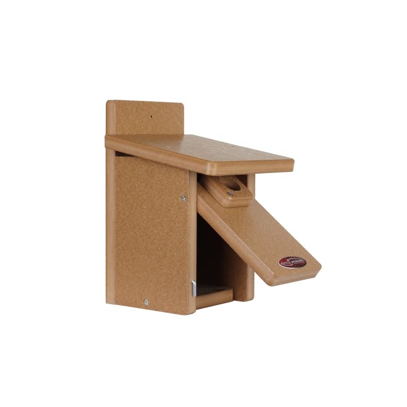Kettle Moraine Recycled Wren & Chickadee Nest Box for Mounting