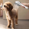 Pet Dog Grooming Shower Head with Massage Brush Functionality and