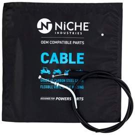 NICHE Carburetor Throttle Cable Kit for Kawasaki Bayou 300 15003-1076 15003-1075 15001-1390 54012-1259 54012-1362