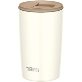 Thermos Vacuum Insulated Tumbler With Lid, JDP-400WH, 13.5 oz (400 ml), White
