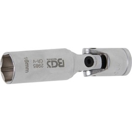 BGS Joint Socket for Spark Plugs 10 (3/8 Drive, 16 mm, 2985