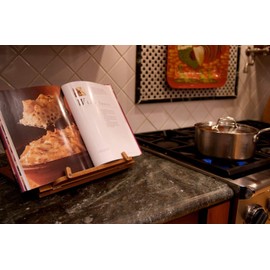 Standard Wooden Cookbook Holder (Made in the USA)