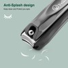Nail Clippers with Catcher 2-Pack, Long Handle, Sharp & Sturdy