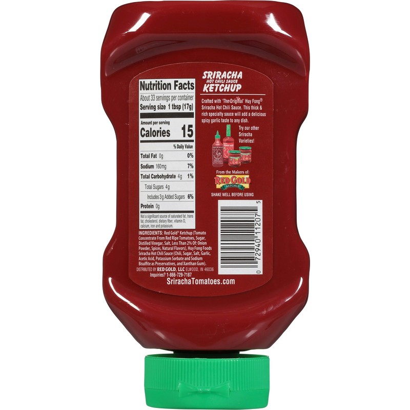 Generic H.uy Fong Sriracha Style Ketchup 20 oz (Pack of