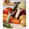 Potato Peeler, 420 Stainless Steel Blade, Non-Slip Handle, 2-Pack