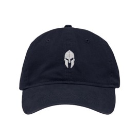 One Size Navy Dad Spartan Warrior Helmet Embroidered Hat