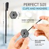 SAMU Critter Guard Fastener Clips 120Pcs Set – Premium Plastic