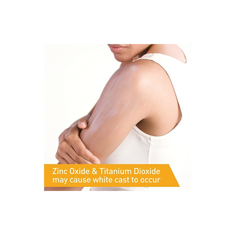 CeraVe 100% Mineral Sunscreen SPF 30 | Body Sunscreen with