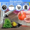 10 Pcs Mesh Drawstring Bag, Mesh Drawstring Bags with Cord