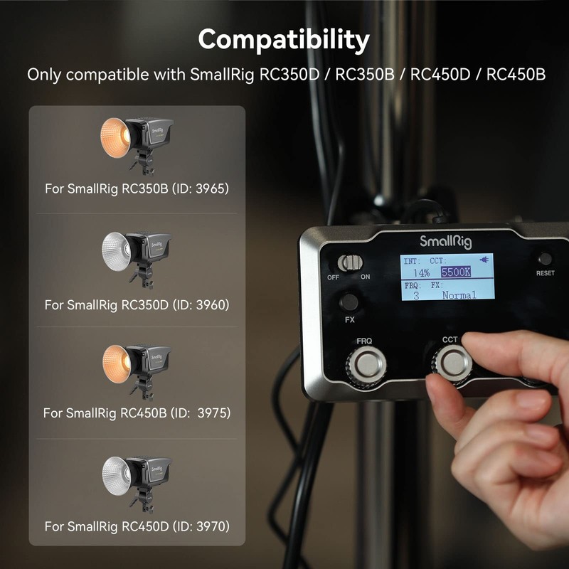 SmallRig RC 350 / RC 450 COB LED Video Light