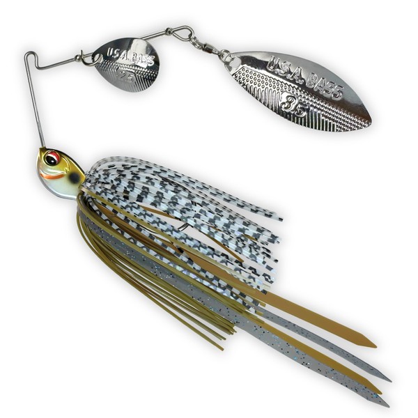 U.S.A BASS TACKLE Apache Attack Spinnerbait Largemouth Smallmouth Spotted Bass