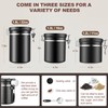 ShanSon Coffee Canister Airtight Coffee Container Stainless Steel Coffee Bean