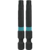Makita A-96774 Impactx T30 Torx 2″ Power Bit, 2 Pack