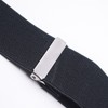 Men’s Heavy-Duty 2-Inch X-Back Suspenders with Adjustable Elastic Straps and