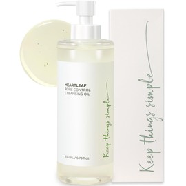 COSMOO COSMOO Deep Cleansing Oil, Pore Control Oil Cleanser for Face, Makeup Blackhead Remover Oil, Korean Skin Care, All Skin Types - 200ml (200 ML)