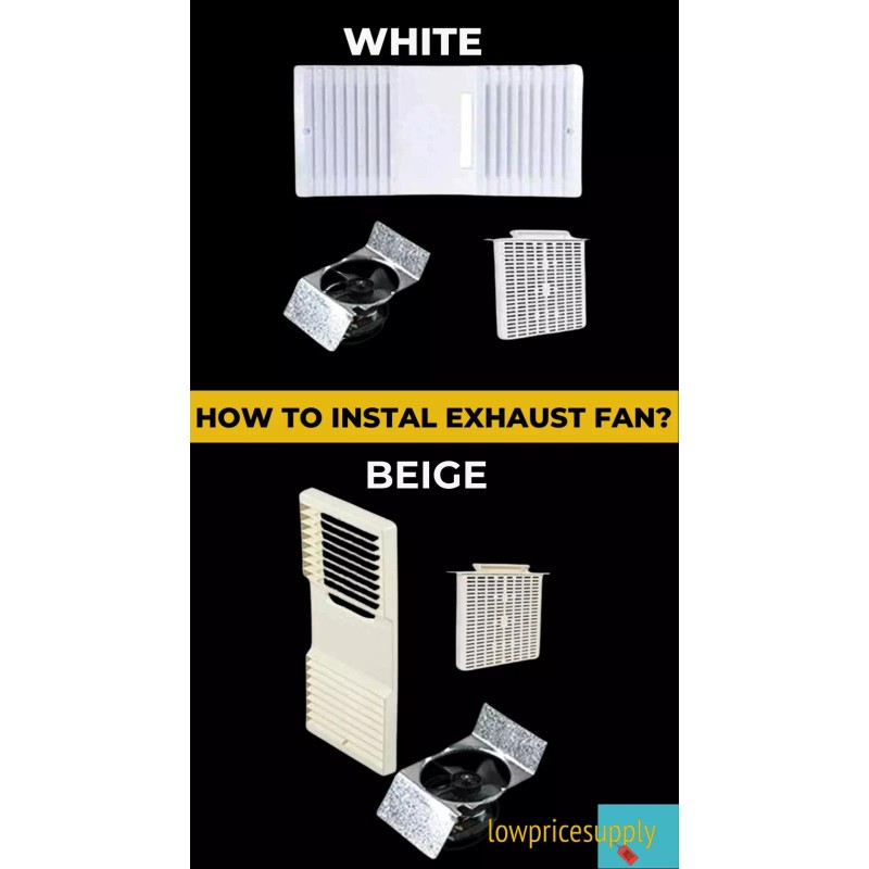 Filter Tekquest / Rush Hampton CA-90 Exhaust Fan Louver with