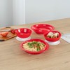 Restaurantware Suction Plate and Bowl Set 2-Piece 1 Pack of