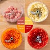 Garlic Chopper Manual Food Chopper Multi-Functional Chili Onions Vegetable Cutter