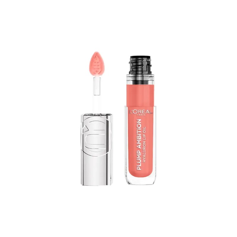 L'Oréal Paris Plump Ambition Lip Oil, Brillo Labial Efecto Voluminizador
