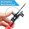 ZHUBANG 800Pcs C-clip External Retaining Rings Snap Rings Assortment Kit