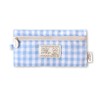 Monolike Unmatched Friends Fabric Check Pencil Case, Blue - Pencil
