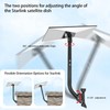 Starlink Mount Gen 3 – Adjustable Antenna Mounting Kit for
