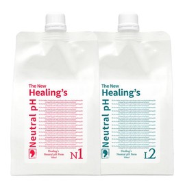 Moeta The New Healings Neutral pH Perm for Damaged Hair 500ml+500ml (2 Liquids) Neutral Perm Clinic Perm Hypoallergenic Perm, 1 pc, 500ml / 모에타 더 뉴 힐링스 뉴트럴 pH 펌제 손상모 500ml+500ml(2제액상) 중성펌제 클리닉펌 저자극펌제, 1개, 500ml