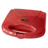 Bene Casa - Red Nonstick Flat Grill Sandwich Maker -