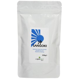 Sangoki Sango Meereskoralle Pulver Kalzium und Magnesium, im Optimalen Verhältnis von 2:1, 1er Pack (1 x 250 g)