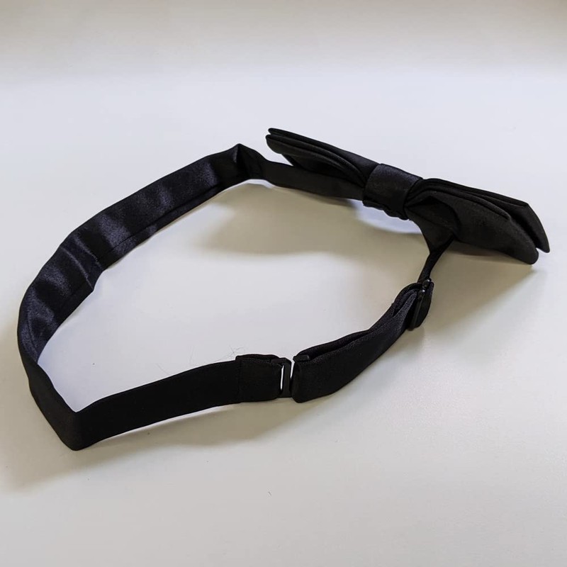 DAIVA Bow Tie, Bowtie, Bowtie, Hook, Wedding, Party, Black