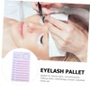 Minkissy Eyelash Extension Holder Acrylic Pallet Tray for Professional and