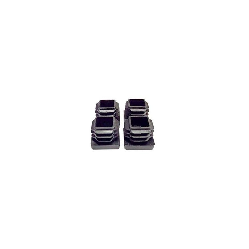 File Bar Factory Plastic Insert Chair Glides for Square tubing