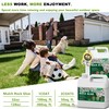 Mulch Glue for Landscaping, 135 oz Pet-Safe Binder Spray, Covers