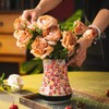 WAYUTO Ceramic Kitchen Utensil Holder Multi-Functional Large Capacity Utensil Storage