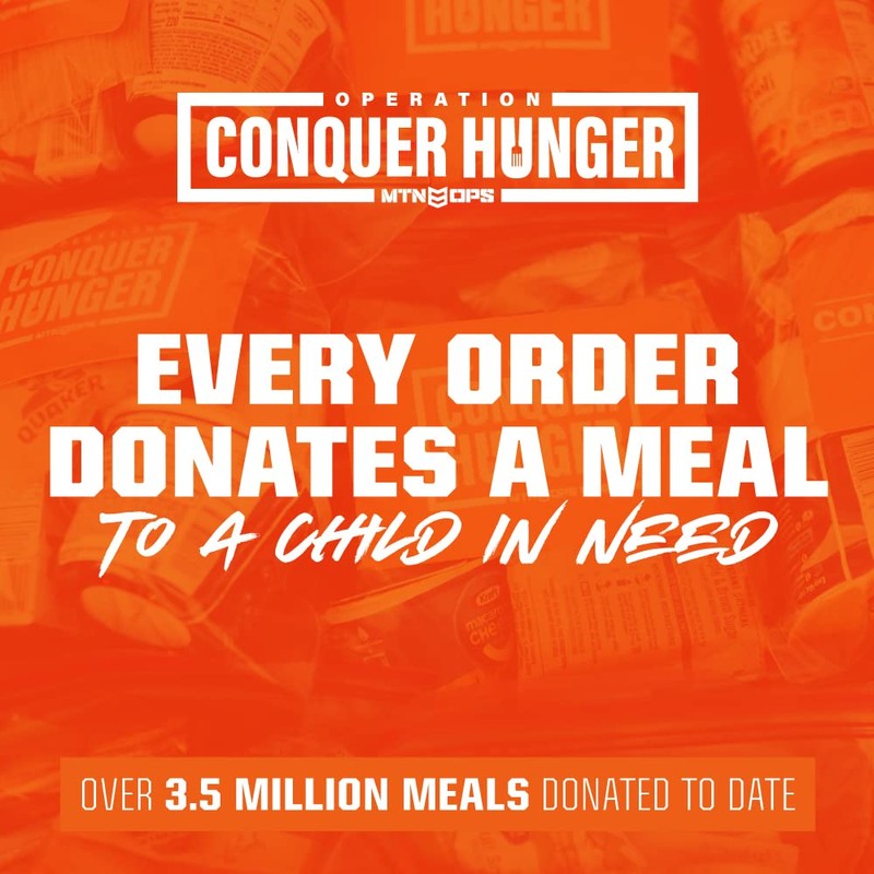 MTN OPS Ignite Supercharged Energy Drink Mix 45-Serving Tub, Pineapple