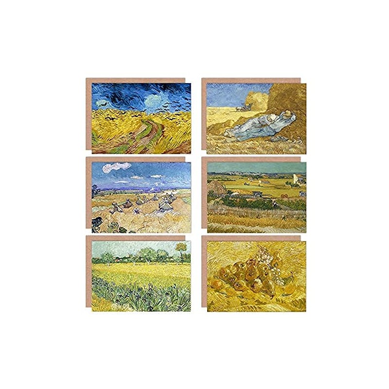 Mixed Artery 8 Vincent Van Gogh Fine Art Card Packs