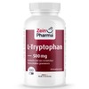 ZeinPharma L-Tryptophan 500 mg – 180 Vegan Capsules – Made
