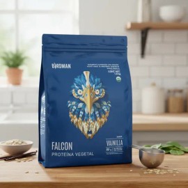 Proteína En Polvo Birdman Vegetal Orgánica Vainilla 1.8