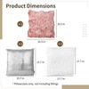 OMISTAR 6 Pcs Decorative Pillow Covers, Square Throw Pillow Cases,