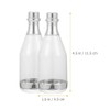 20pcs Bottle Shaped Candy Boxes Clear Bottle Container Party Favor