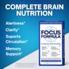 Nootropic Brain Supplement, Focus Capsules for Concentration, Supports Energy, Brain