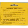 Latch Guard LG130D Door Latch Protection Plate 1-3/4" x 10"