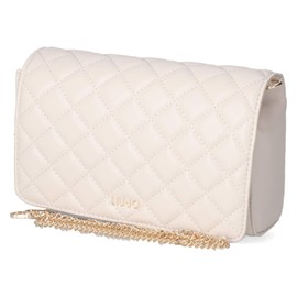 Liu Jo Damen Cross Body Schultertasche Umhängetasche CALIWEN Beige Kunstleder, Größe:-, Farbauswahl:beige