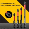 Magnetic Phillips Screwdriver Bit Set, High Hardness Anti-slip Screwdriver Head
