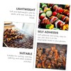 Totority 1set Stainless Steel Barbecue Probe Clips Adjustable Thermometer Holder
