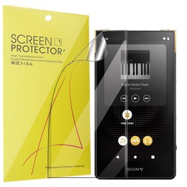 Lamshaw Protector de visualización compatible con Sony NW-ZX707, [6 unidades] película transparente de TPU de cobertura completa compatible con Sony NW-ZX707 Walkman (paquete de 6)