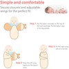 Baby Swaddle Wrap, 3 Pcs 73x56cm Newborn Swaddle Blanket Wrap,