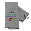 PXTIDY Golf Gift for Women Men Putt Now Wine Later