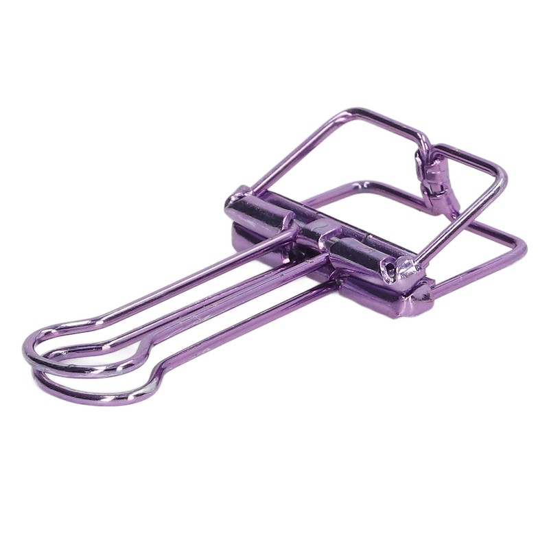 80 Pcs Binder Clips 19mm Powerful Clamping Force Durable Metal